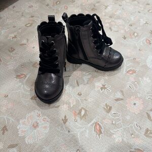 Baby girl combat boots